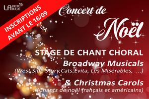 CONCERT DE NOËL | BROADWAY MUSICALS & CHRISTMAS CAROLS